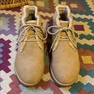 Wool-lined, Suede Boots (Women’s size 9.5/10)